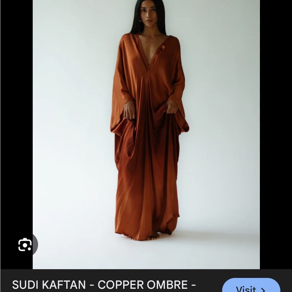 studio tia Dresses & Skirts - ISO SUDI KAFTAN - COPPER OMBRE - Studio Tia